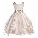 Girl39s Synthetic A-Line Maxi Dress