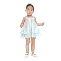 GIRL'S TOP BLUE ZGT916 1 Pc. Set