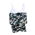 Girl Boy One Piece Floatation Swimsuit Swimwear with Adjustable Buoyancy Kid Float Bathing Suit Life Jacket Swim Vest