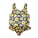 Girl Boy One Piece Floatation Swimsuit Swimwear with Adjustable Buoyancy Kid Float Bathing Suit Life Jacket Swim Vest