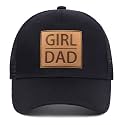 Girl Daddy Hat for Men Fathers Day Birthday Gifts for Papa from Daughter New Dad Gifts for Men Black