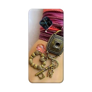 Girl Hand with Keychain Hard Back Case