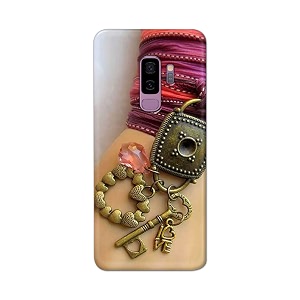 Girl Hand with Keychain Hard Back Case