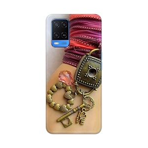 Girl Hand with Keychain Hard Back Case