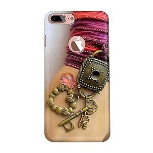 Girl Hand with Keychain Hard Back Case