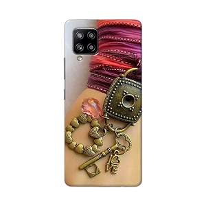 Girl Hand with Keychain Hard Back Case