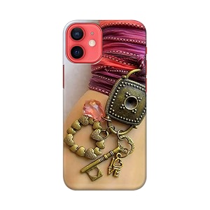 Girl Hand with Keychain Hard Back Case