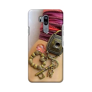 Girl Hand with Keychain Hard Back Case