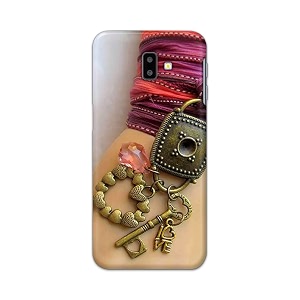 Girl Hand with Keychain Hard Back Case