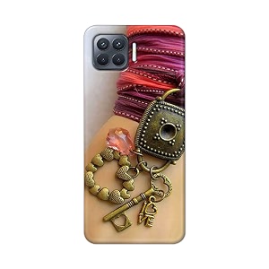 Girl Hand with Keychain Hard Back Case