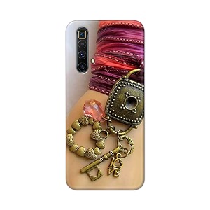 Girl Hand with Keychain Hard Back Case