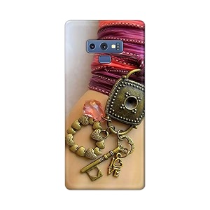 Girl Hand with Keychain Hard Back Case