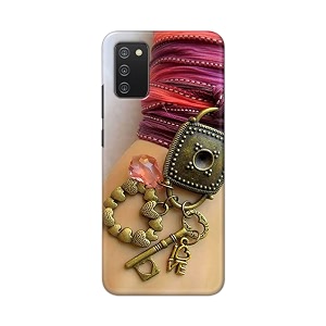 Girl Hand with Keychain Hard Back Case