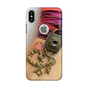 Girl Hand with Keychain Hard Back Case
