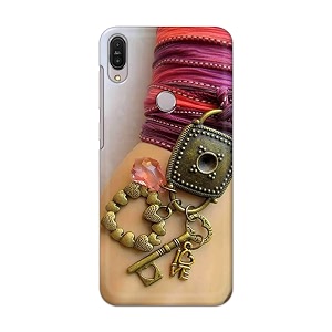 Girl Hand with Keychain Hard Back Case