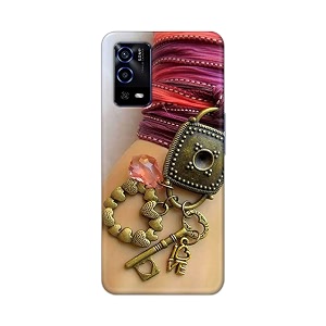 Girl Hand with Keychain Hard Back Case