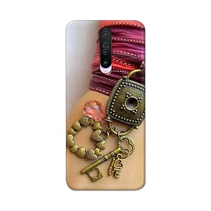 Girl Hand with Keychain Hard Back Case
