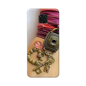 Girl Hand with Keychain Hard Back Case