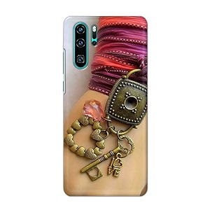 Girl Hand with Keychain Hard Back Case