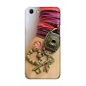 Girl Hand with Keychain Hard Back Case