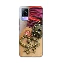 Girl Hand with Keychain Hard Back Case