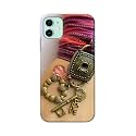 Girl Hand with Keychain Hard Back Case