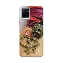 Girl Hand with Keychain Hard Back Case