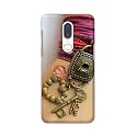 Girl Hand with Keychain Hard Back Case
