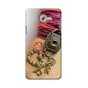 Girl Hand with Keychain Hard Back Case