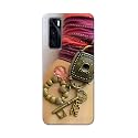 Girl Hand with Keychain Hard Back Case