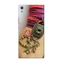 Girl Hand with Keychain Hard Back Case