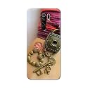 Girl Hand with Keychain Hard Back Case