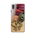 Girl Hand with Keychain Hard Back Case