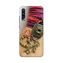 Girl Hand with Keychain Hard Back Case