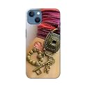 Girl Hand with Keychain Hard Back Case