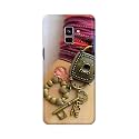 Girl Hand with Keychain Hard Back Case