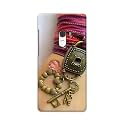 Girl Hand with Keychain Hard Back Case