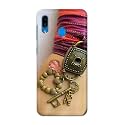Girl Hand with Keychain Hard Back Case