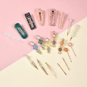 girlish hair clips for girls multi unicorn hair clips set fancy baby hairpin trendy metal alligator toddlers kids hair back pin side decorative barrettes pins for women