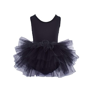 girls39 camisole dance tutu leotard with fluffy 4-layers ballet dress for ballerina 18 months - 7 years