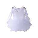 Girls' Camisole Dance Tutu Leotard with Fluffy 4-Layers Ballet Dress for Ballerina (18 Months - 7 Years)