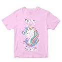 Girls39 T-Shirt Born to Shine Unicorn 100
