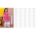 Girls39 Traditional Printed Kurti with Palazzo and