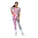 Girls Active Sports Wear Solid Skinny Fit