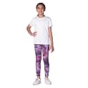 Girls Active Sports Wear Solid Skinny Fit
