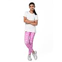 Girls Active Sports Wear Solid Skinny Fit
