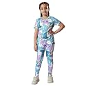 Girls Active Sports Wear Solid Skinny Fit
