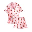 Girls &amp; Womens Satin Pajamas Set, Silk Button-Down Sleepwear 2 Piece Nightwear, 3 Years - Women XXL