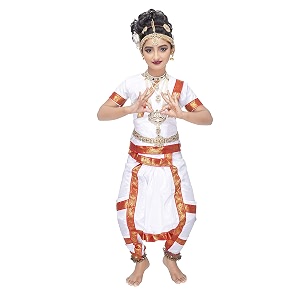 Girls BharatNatyam Costume for Classical Dance Costumes