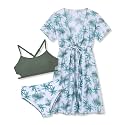 Girls Bikini Set 3 Piece - Striped